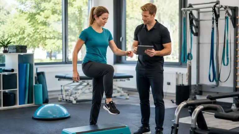 Professionals delen kennis over bewegen, revalidatie en fysiotherapie
